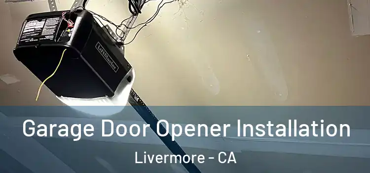  Garage Door Opener Installation Livermore - CA