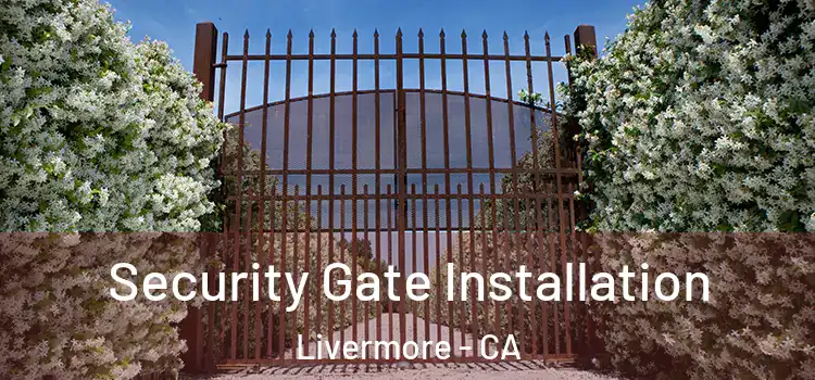 Security Gate Installation Livermore - CA